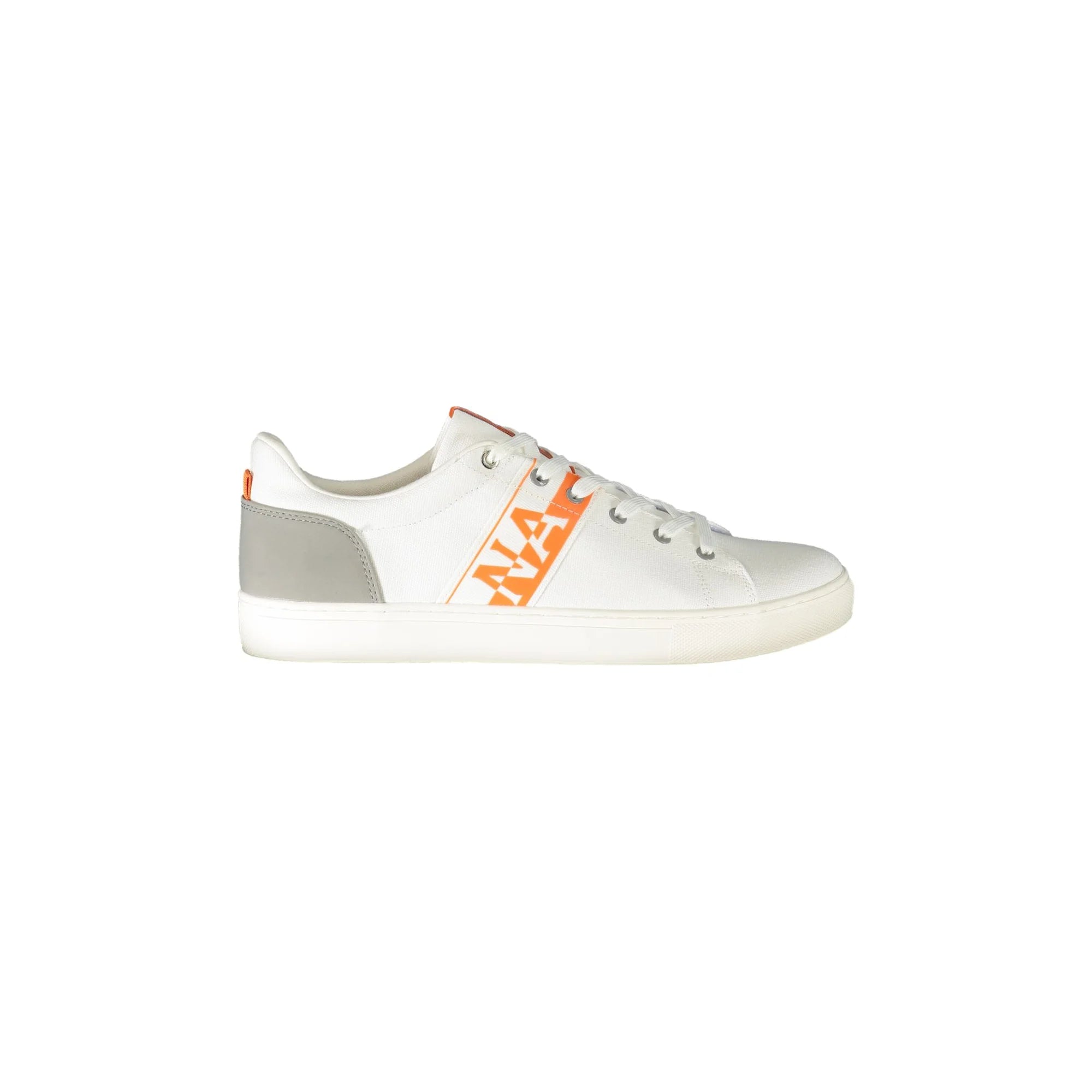 NAPAPIJRI SHOES Scarpe Sneakers Uomo Bianche con Dettagli a Contrasto Bianco - foto prodotto